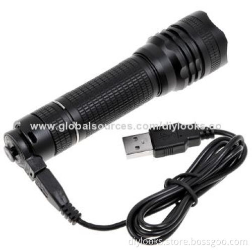 KX-B09 Cree XM-L2 1000lm 5-Mode Zoom White Light FlashlightNew